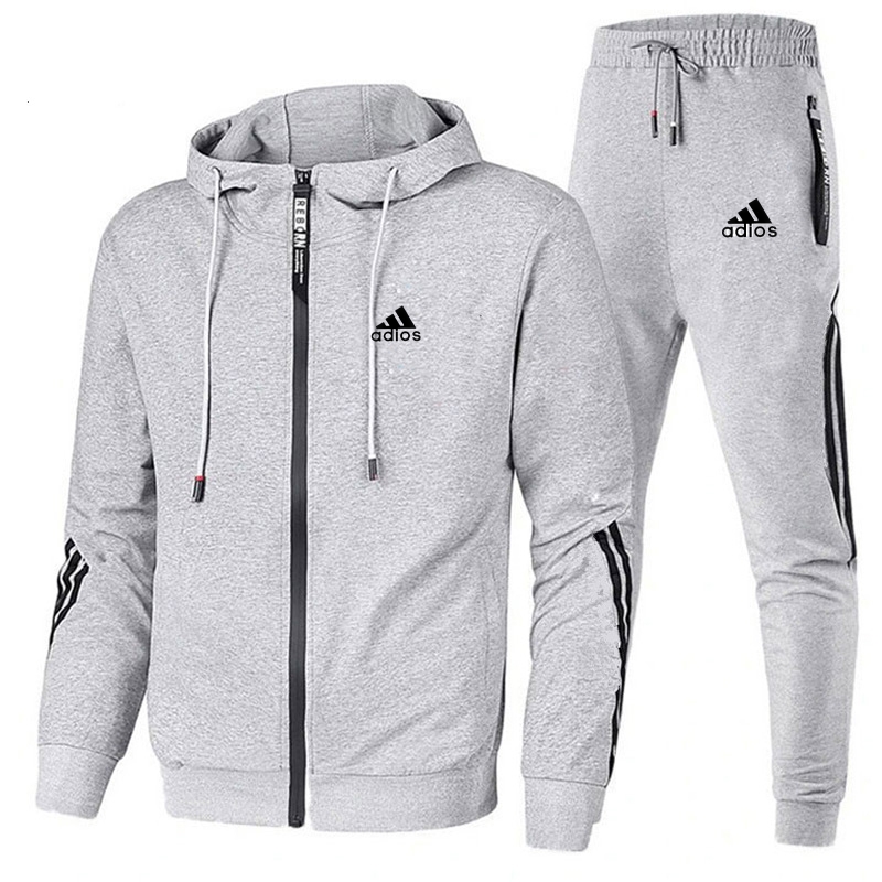 Winter Wear Clothes - Spring Autumn Men Tracksuits Sets Long