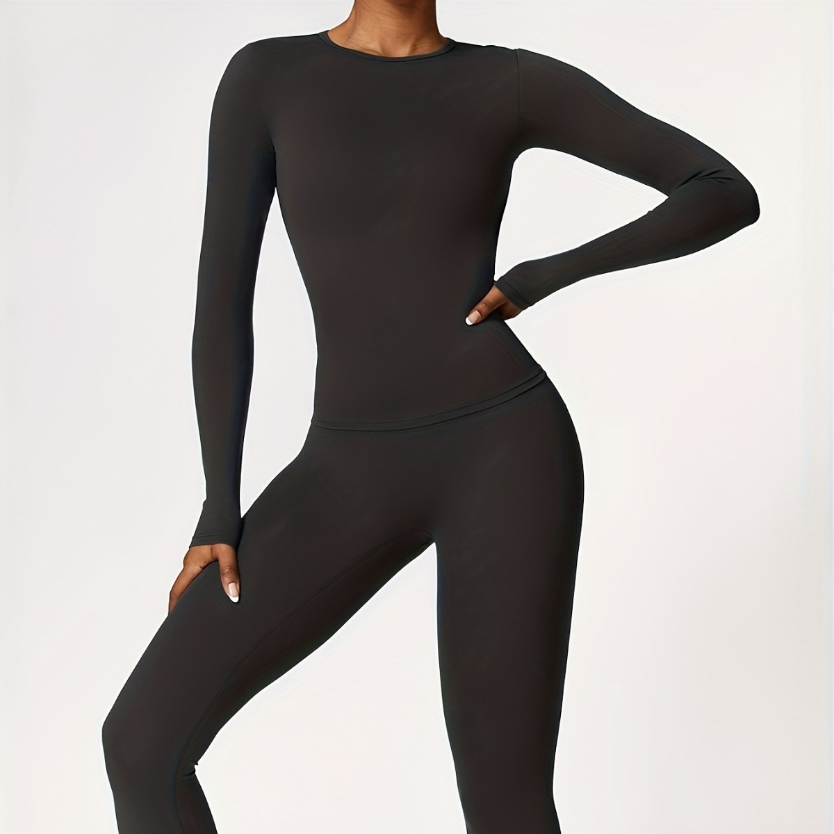 Tight-fitting yoga suit slim l - Winter Clothing Color recension och pris