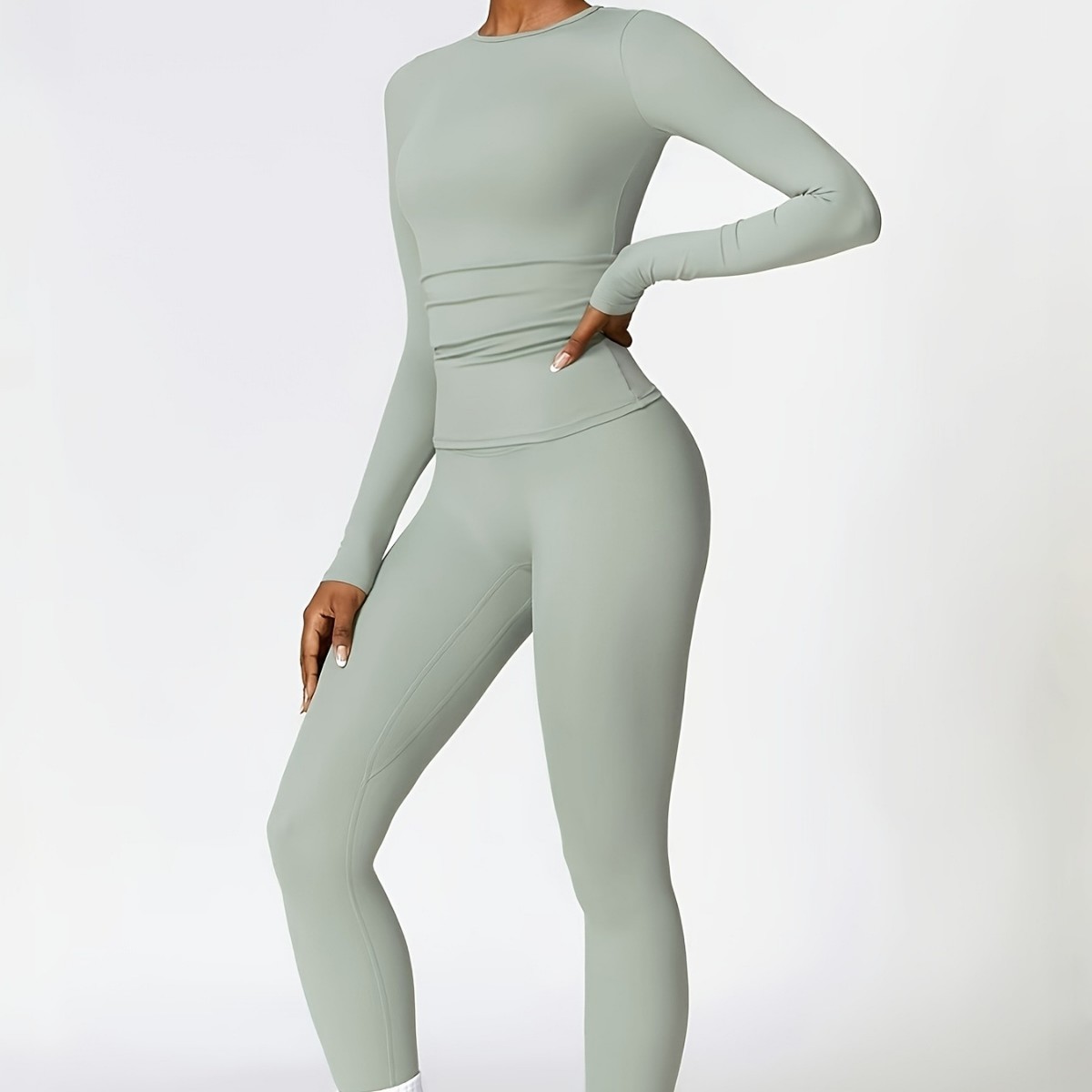 Tight-fitting yoga suit slim l - Winter Clothing Color recension och pris