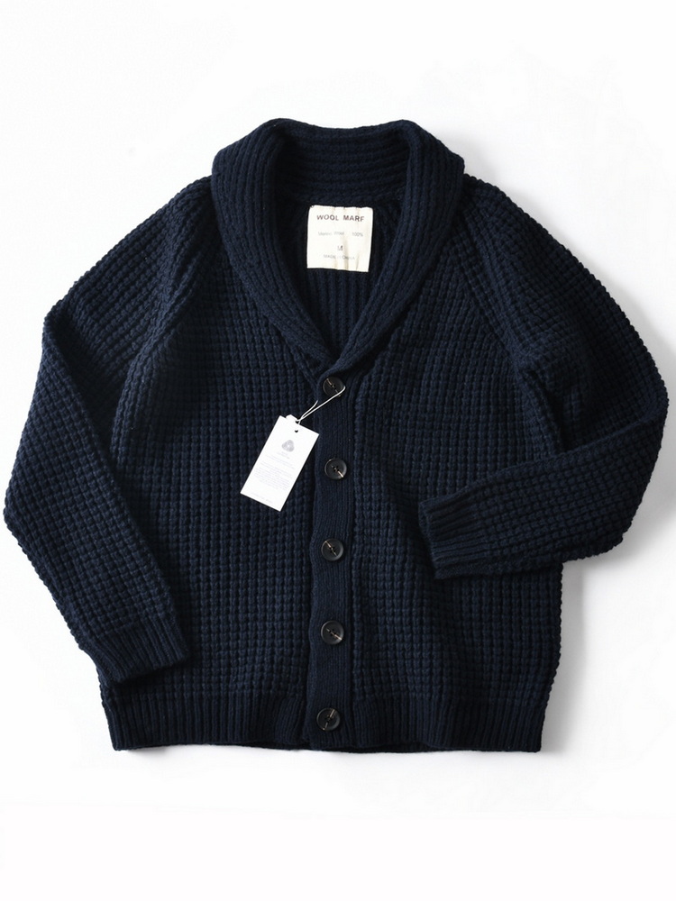 Eu Vintage 100% Wool Chunky Kn - Wool Blend Coat recension och pris