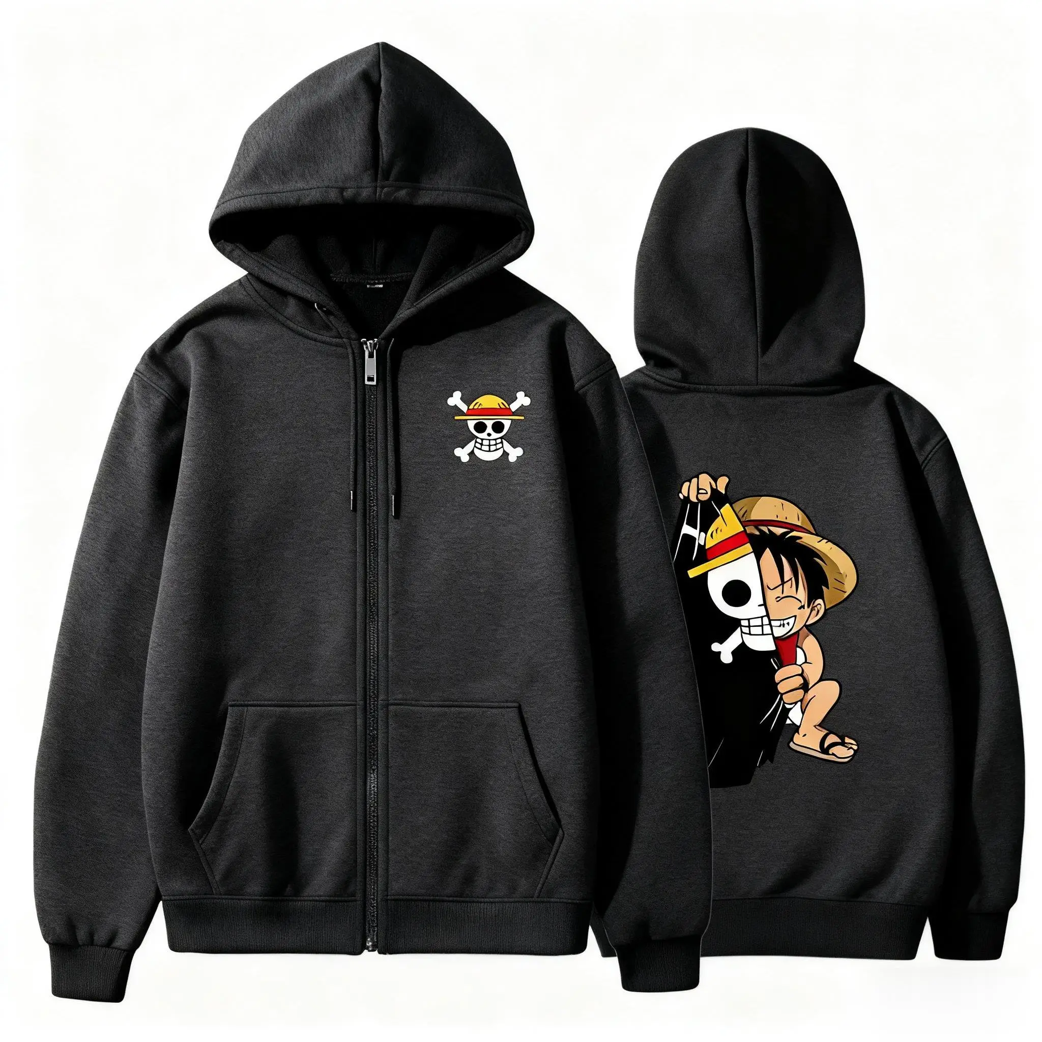 2026 New Oversized One Piece L - Winter Clothing Anime recension och pris