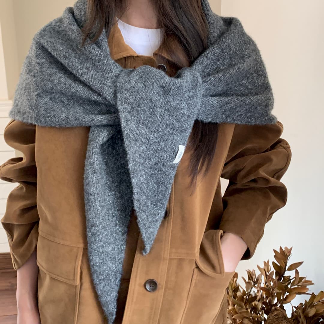 2026 NEW Korean Triangle Scarf - Winter Clothing Korea recension och pris