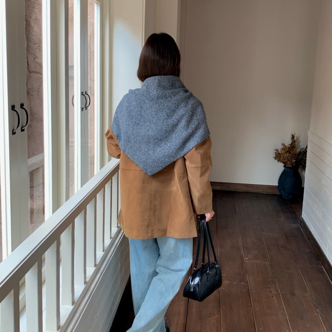 2026 NEW Korean Triangle Scarf - Winter Clothing Korea recension och pris