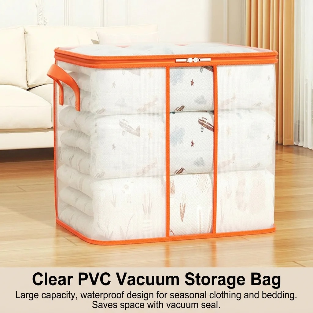 PVC Storage Bag For Clothes An - Winter Clothing Organizer recension och pris