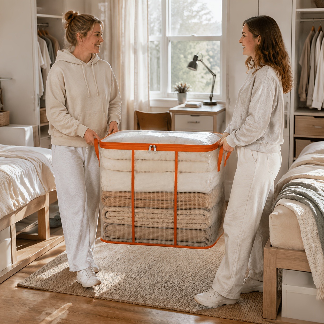 PVC Storage Bag For Clothes An - Winter Clothing Organizer recension och pris