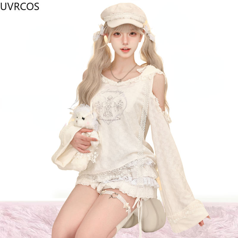 Kawaii Sweet Lolita Style Skir - Winter Clothing Korea recension och pris
