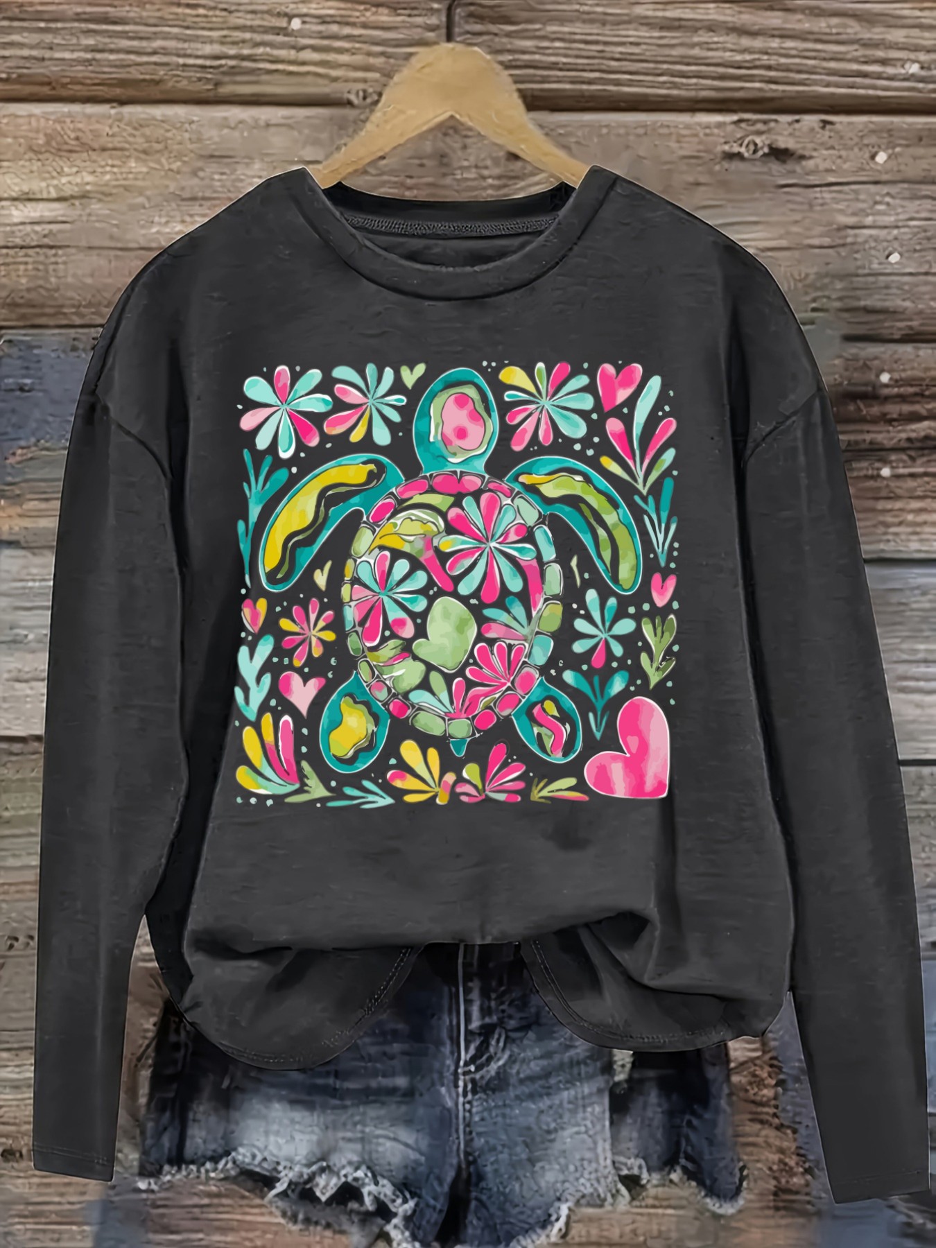 Women's Casual Long Sleeve Cre - Winter Clothing Color recension och pris