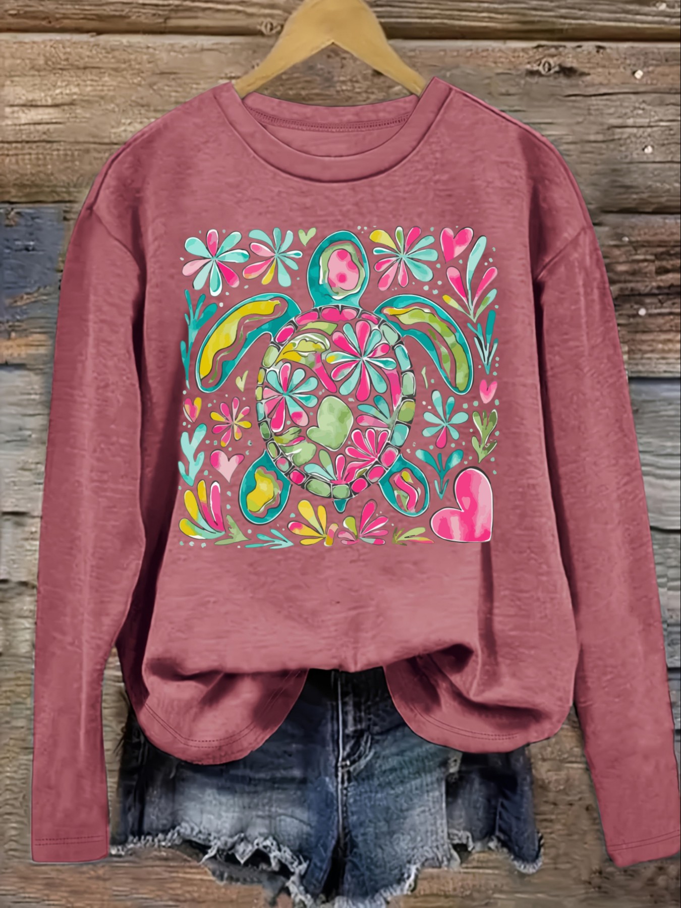 Women's Casual Long Sleeve Cre - Winter Clothing Color recension och pris