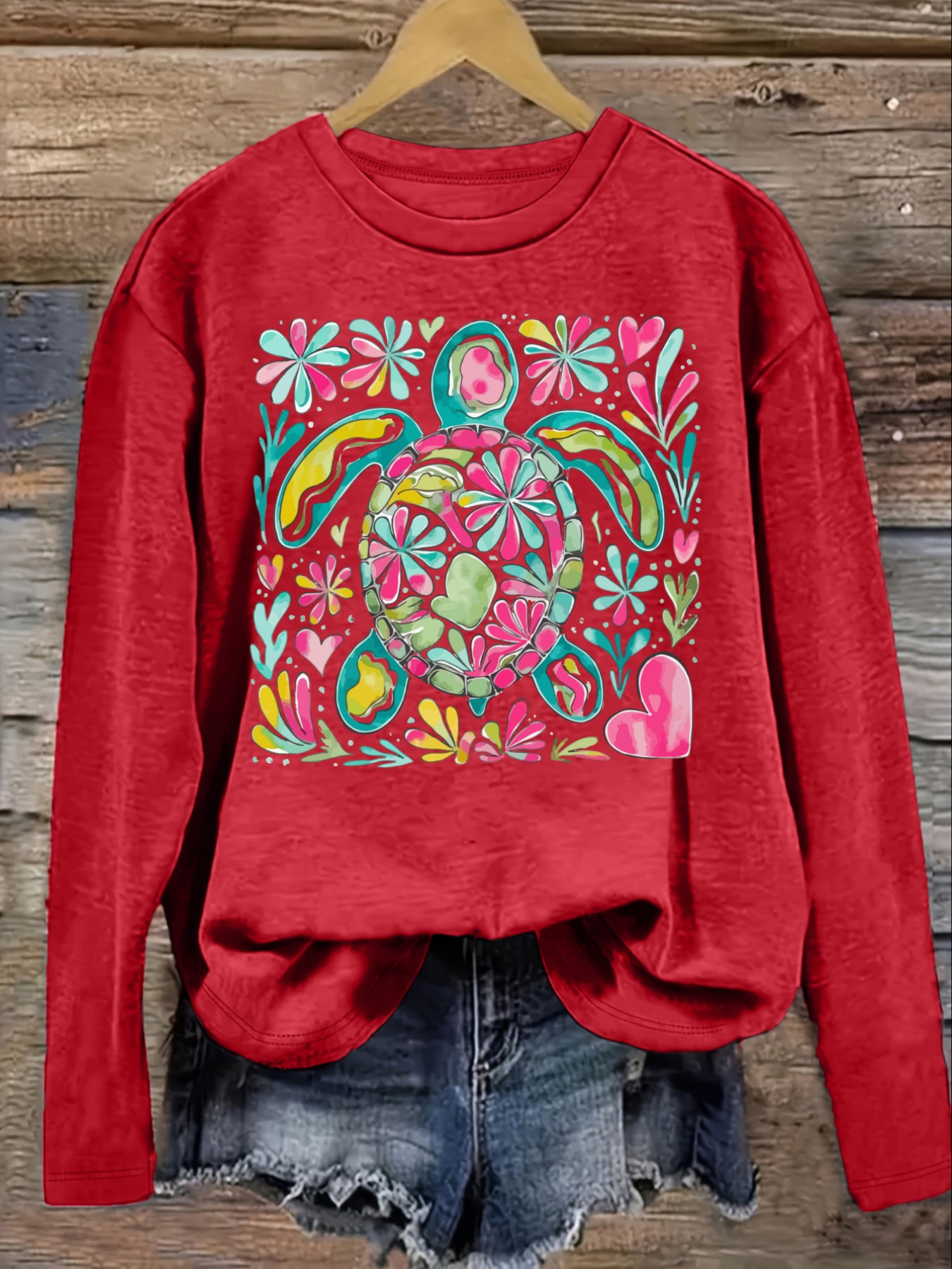 Women's Casual Long Sleeve Cre - Winter Clothing Color recension och pris