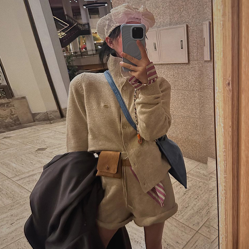 Korean chic autumn retro lette - Winter Clothing Korea recension och pris