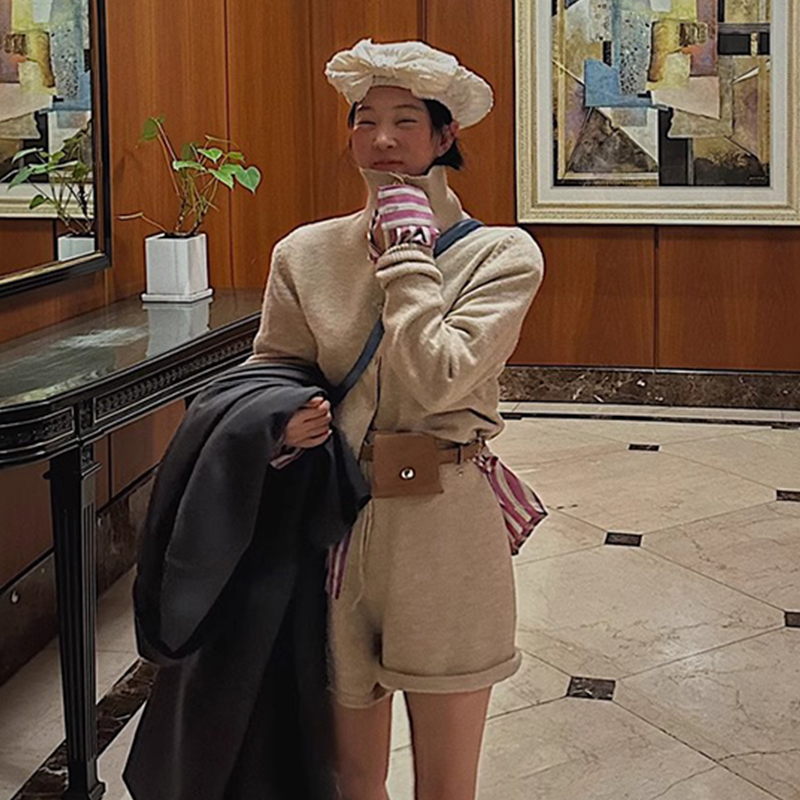 Korean chic autumn retro lette - Winter Clothing Korea recension och pris