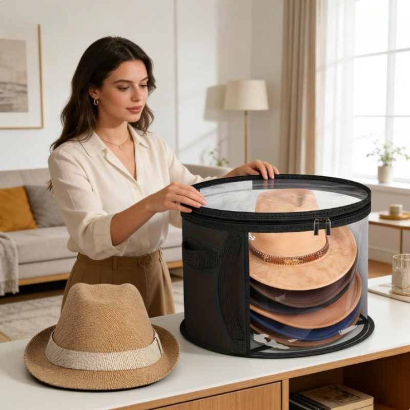 Winter Hat Storage Bucket Clot - Winter Clothing Organizer recension och pris