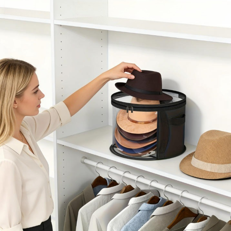 Winter Hat Storage Bucket Clot - Winter Clothing Organizer recension och pris