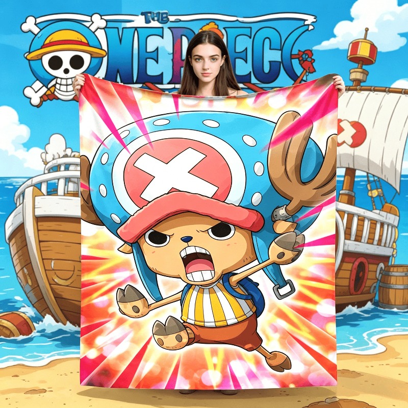 Tony Chopper Flannel Blanket W - Winter Clothing Anime recension och pris