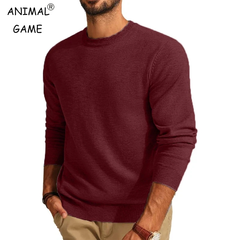 Men's Long Sleeve Sweaters Cre - Wool Blend Coat recension och pris