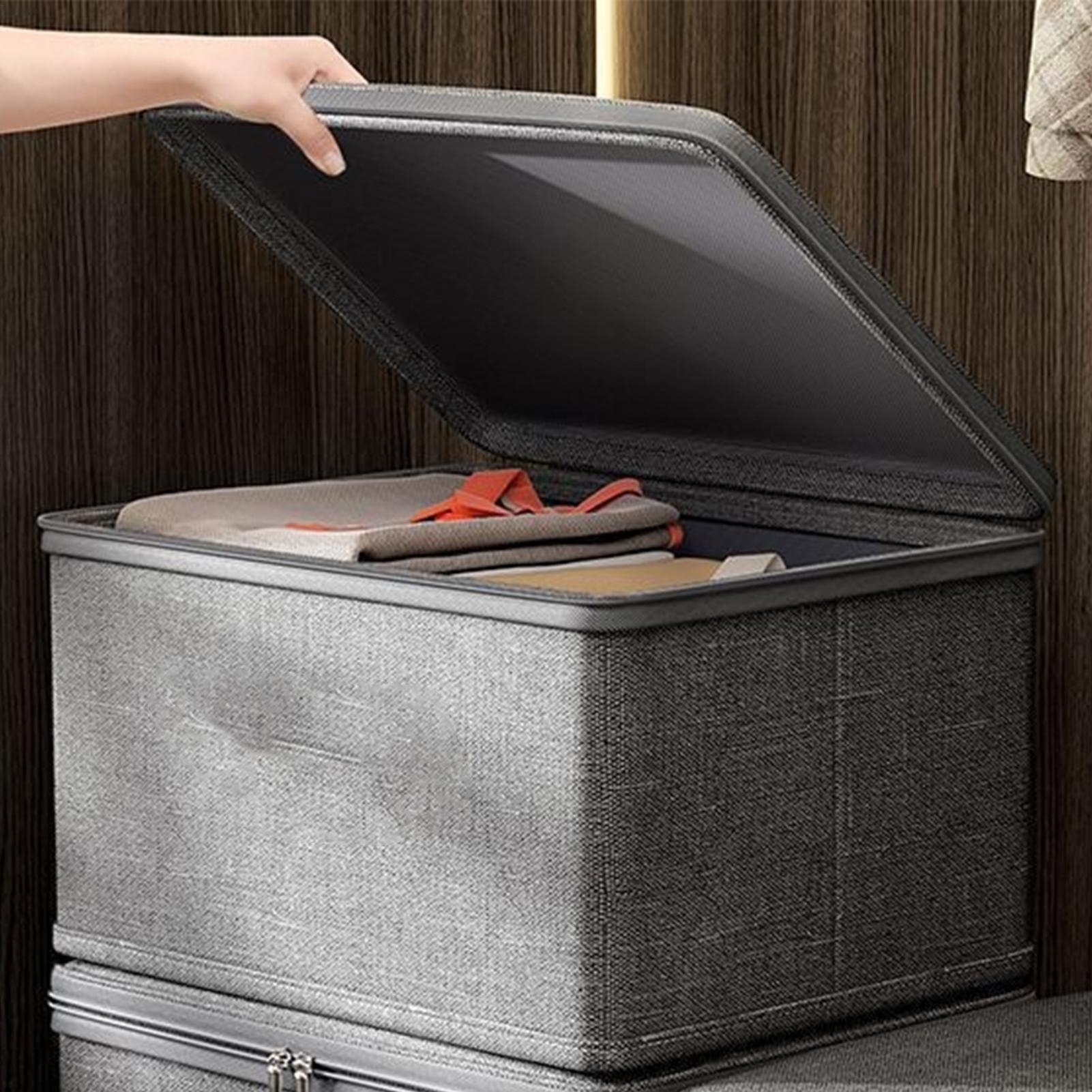 Lockable Storage Box with Lid  - Winter Clothing Organizer recension och pris
