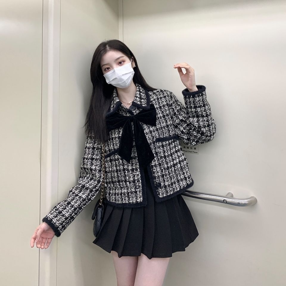Women Autumn Winter Preppy Sty - Wool Blend Coat recension och pris